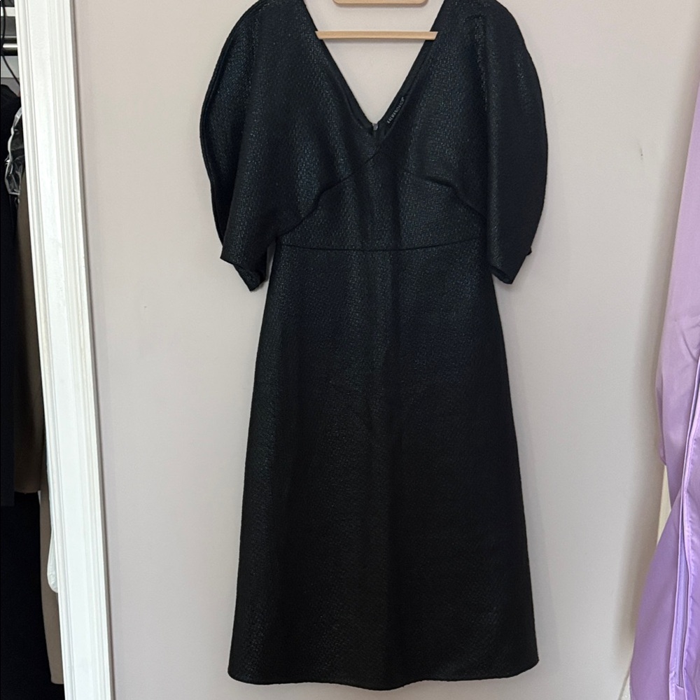 Chic Black Midi Dress